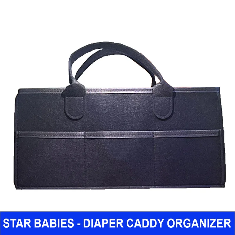 ستار بيبيز Star Babies - Caddy Diaper Bag Organizer - Navy Blue